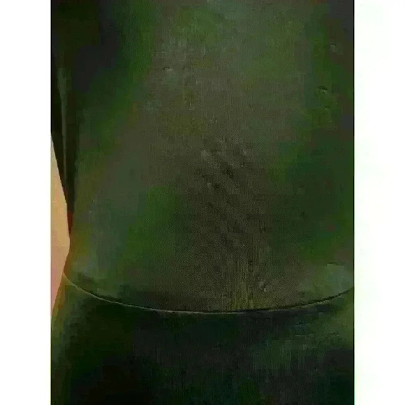 Love by Design Geneva V-neck Sleeveless Maxi Dress Hunter Green Dress Size M - Picture 5 of 12